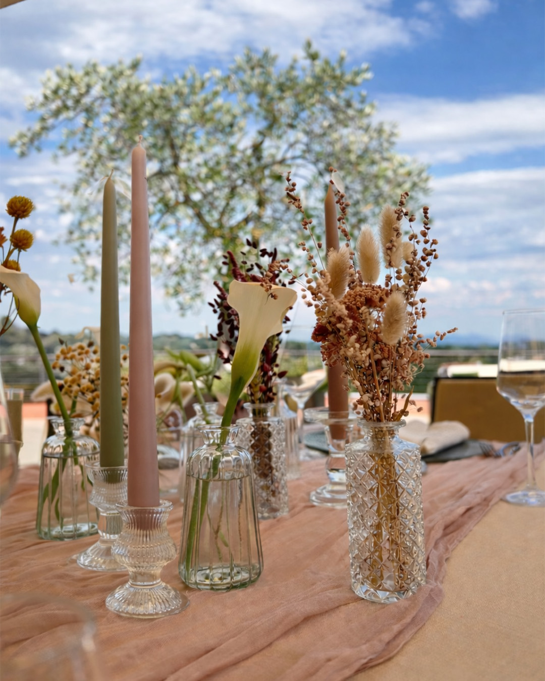 Allestimento cerimonia Tara